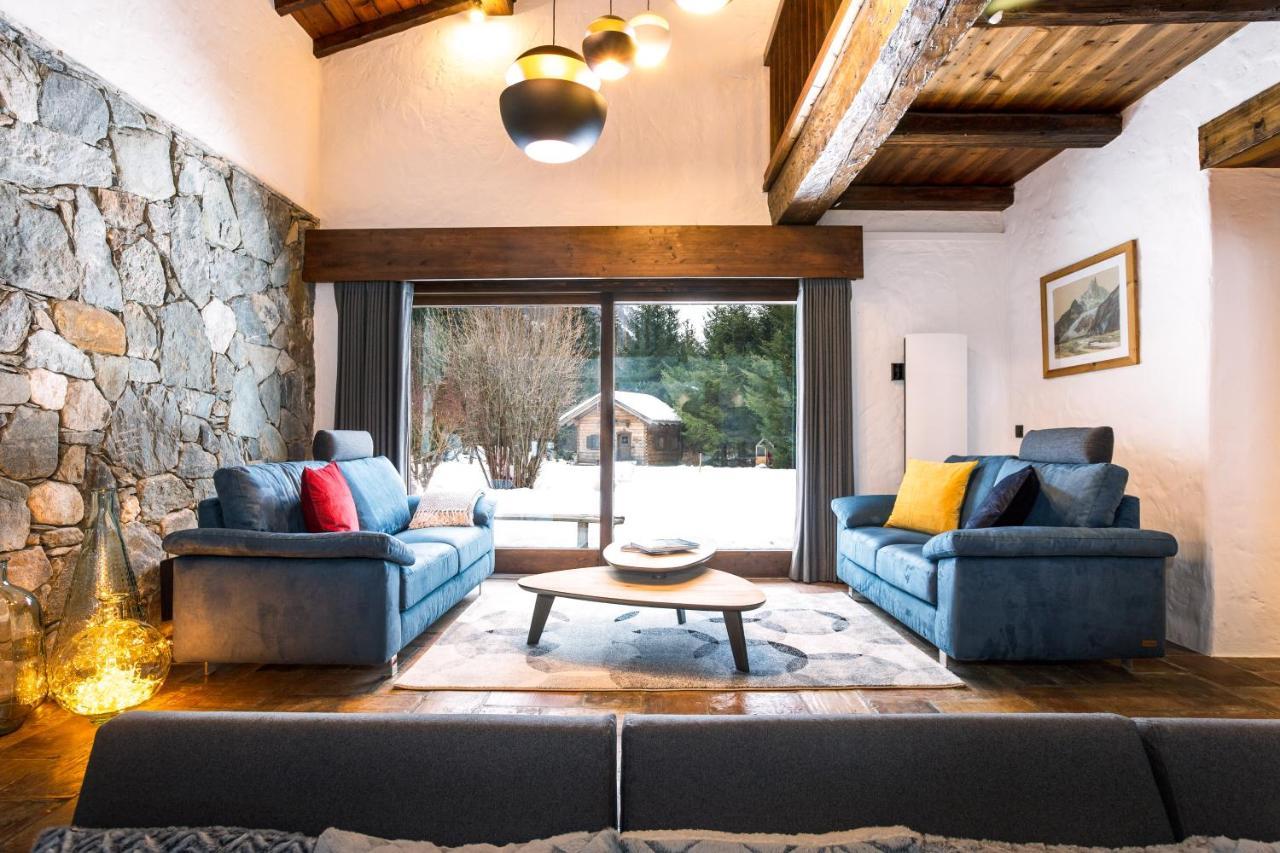 Chalet Les Praz - 280Sqm - Sauna Cinema Fitness - 5 Bedrooms In Heart Of Les Praz - By Cozee Rentals Chamonix Zewnętrze zdjęcie