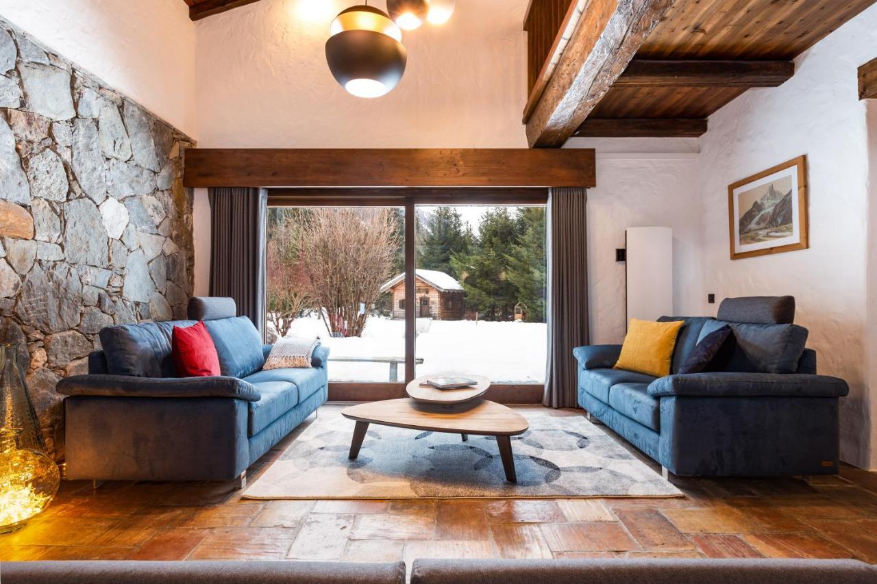 Chalet Les Praz - 280Sqm - Sauna Cinema Fitness - 5 Bedrooms In Heart Of Les Praz - By Cozee Rentals Chamonix Zewnętrze zdjęcie