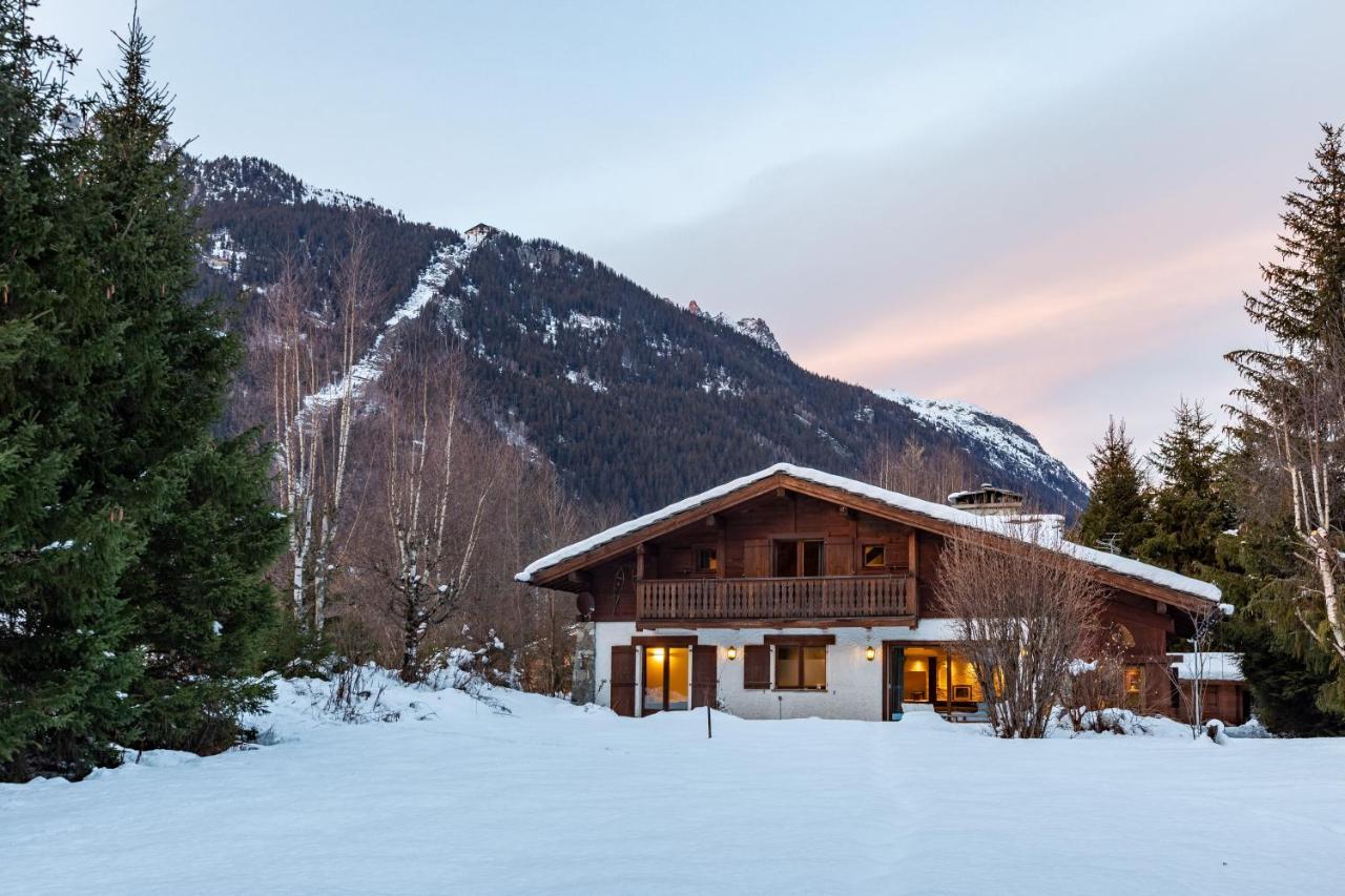 Chalet Les Praz - 280Sqm - Sauna Cinema Fitness - 5 Bedrooms In Heart Of Les Praz - By Cozee Rentals Chamonix Zewnętrze zdjęcie