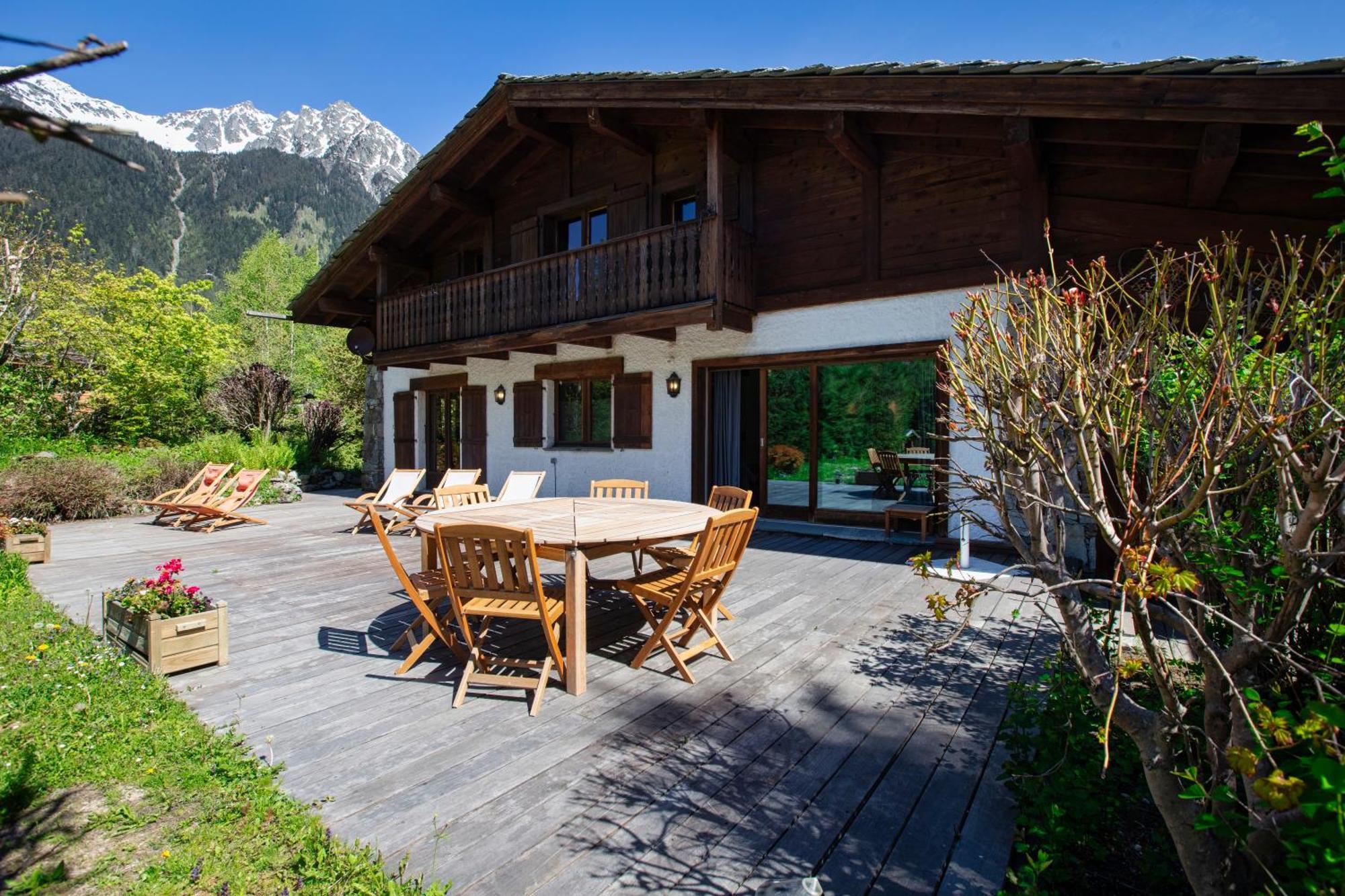 Chalet Les Praz - 280Sqm - Sauna Cinema Fitness - 5 Bedrooms In Heart Of Les Praz - By Cozee Rentals Chamonix Zewnętrze zdjęcie