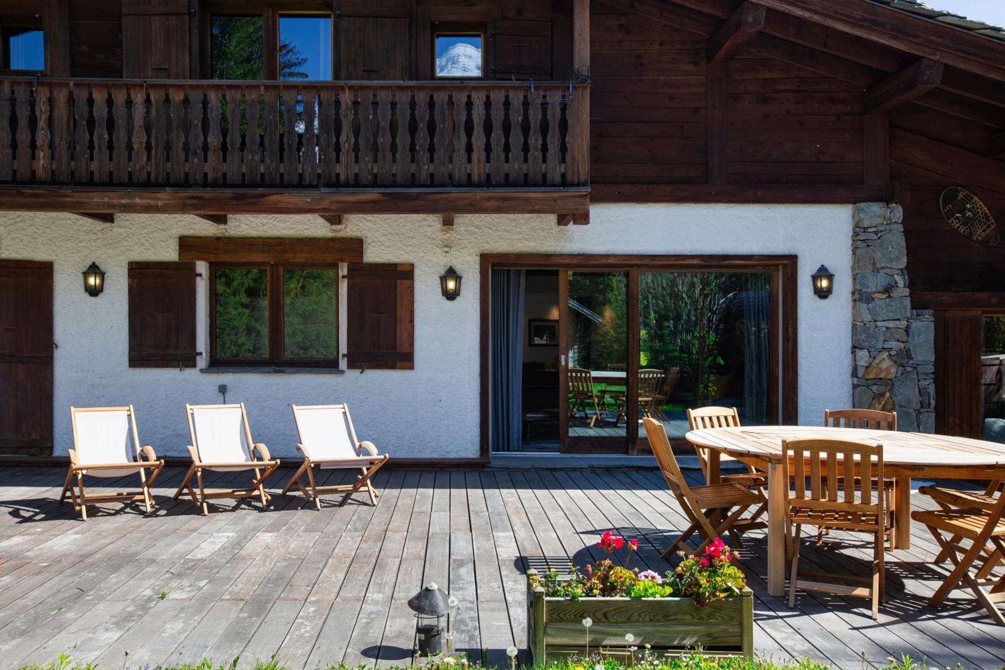 Chalet Les Praz - 280Sqm - Sauna Cinema Fitness - 5 Bedrooms In Heart Of Les Praz - By Cozee Rentals Chamonix Zewnętrze zdjęcie